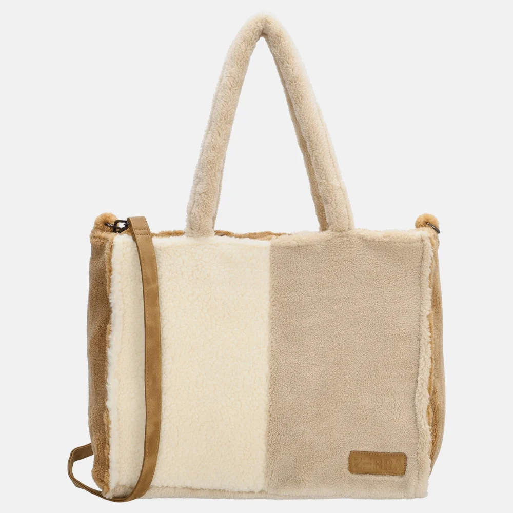 Zebra Trends teddy shopper L creme