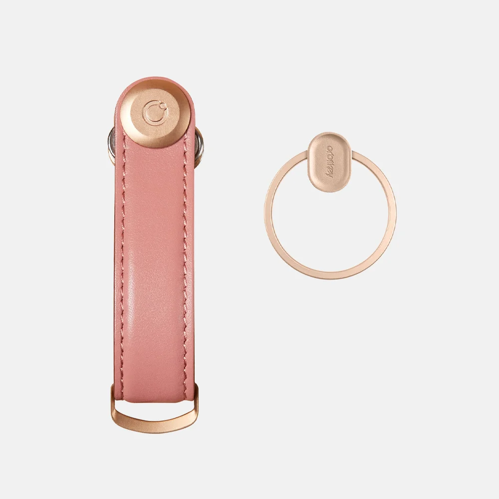 Orbitkey sleuteletui + ring V2 giftset cotton candy bij Duifhuizen