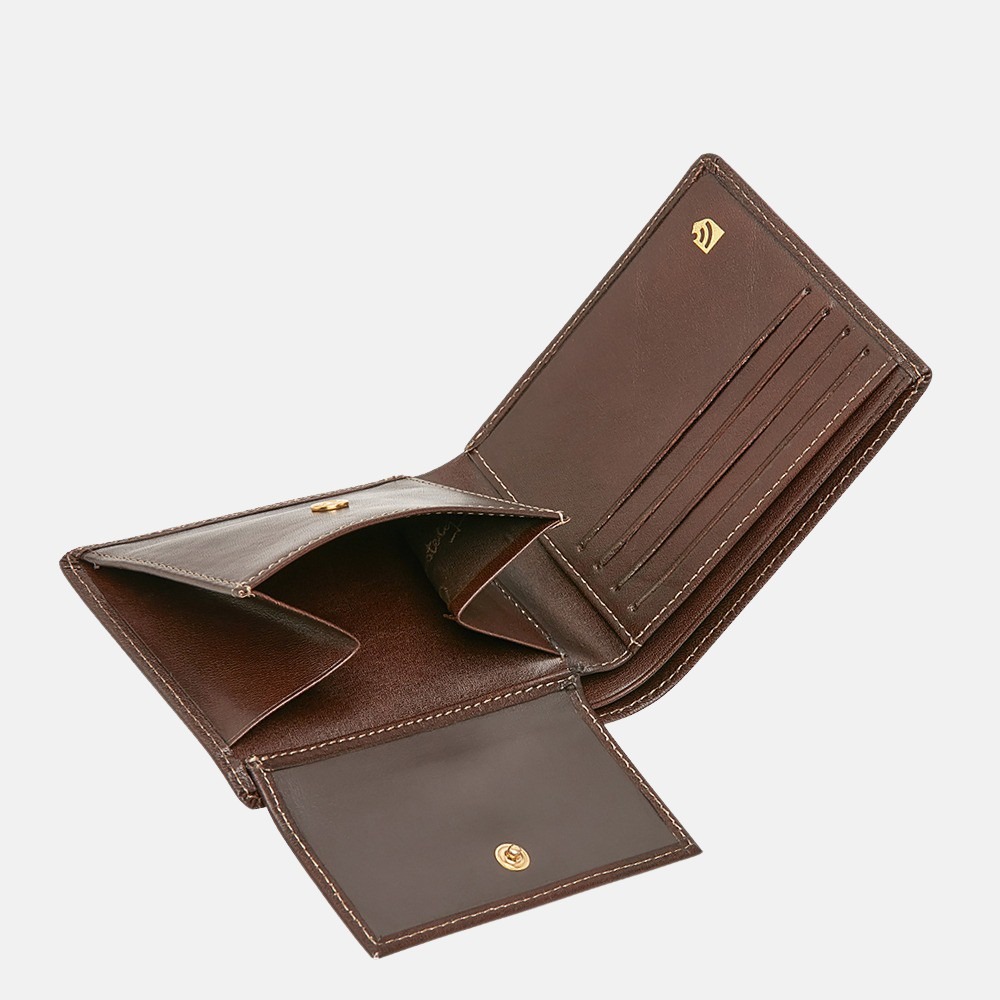 Castelijn & Beerens Gaucho billfold mocca bij Duifhuizen