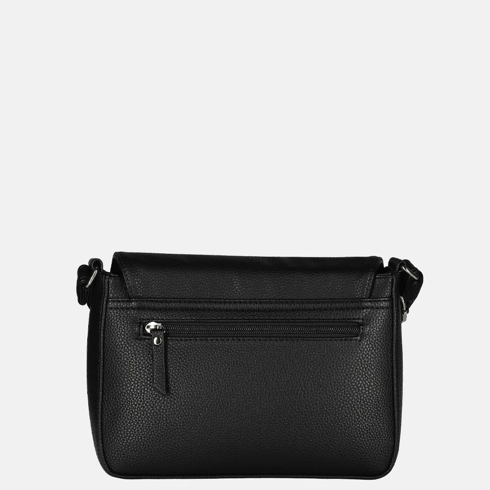Enrico Benetti Sarah crossbody tas zwart bij Duifhuizen