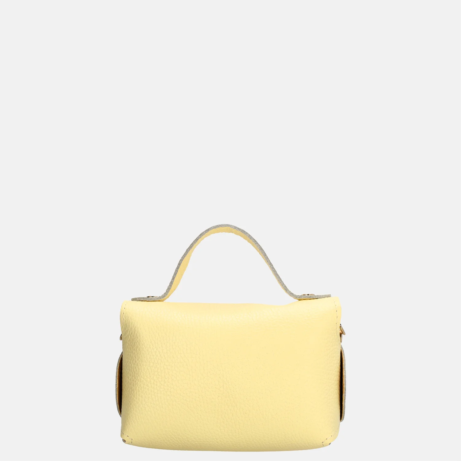 Charm London Bamboo handtas zachtgeel bij Duifhuizen