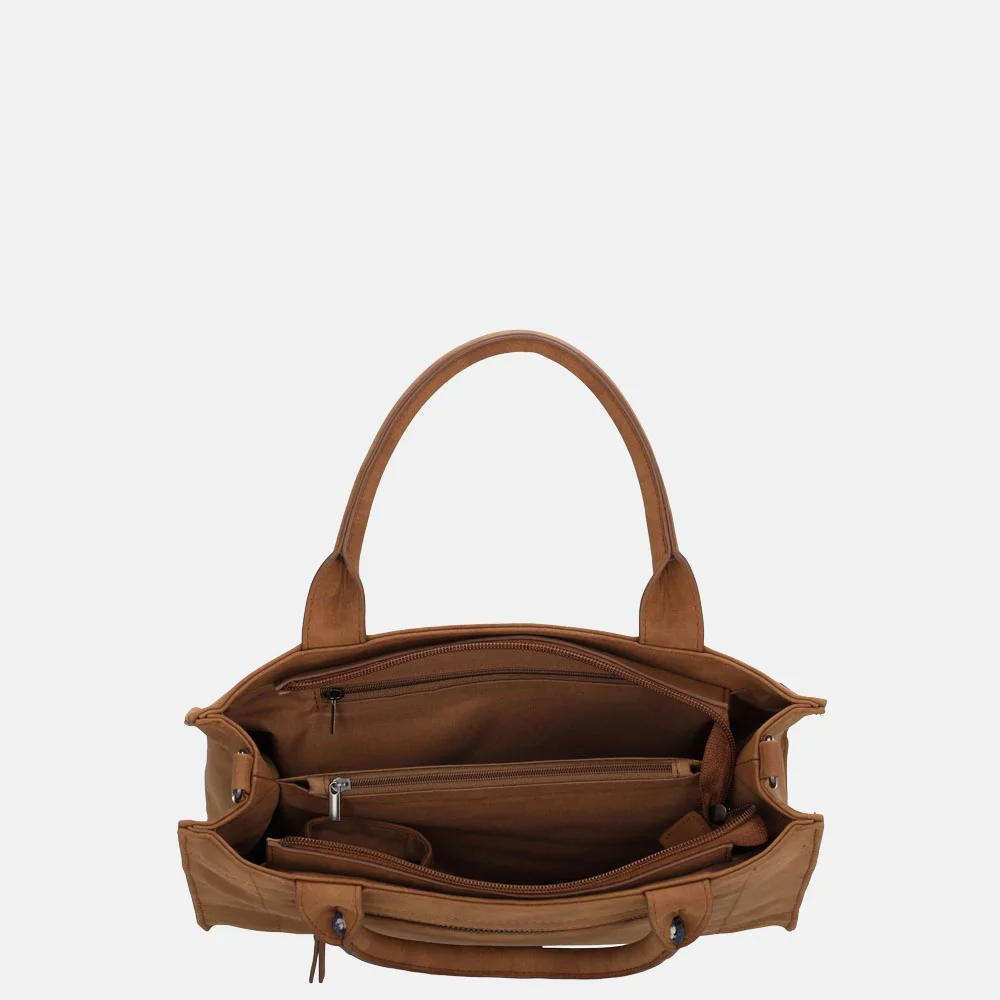 Beagles handtas cognac bij Duifhuizen