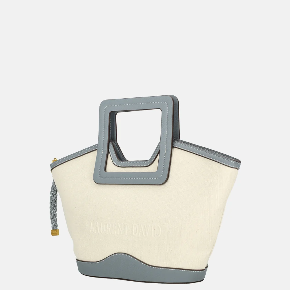 Laurent David Cato handtas lichtblauw bij Duifhuizen