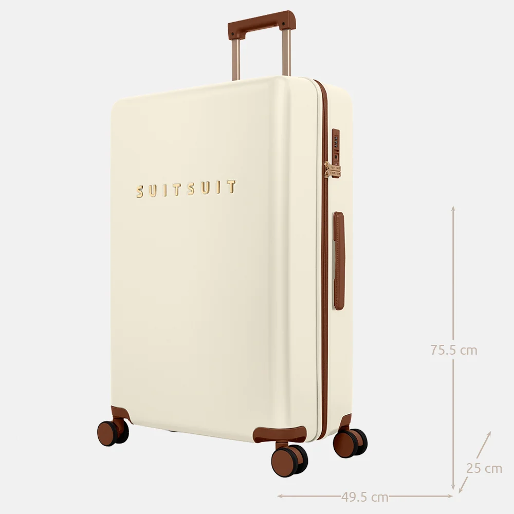SUITSUIT Serenity reiskoffer 76 cm wisper white bij Duifhuizen