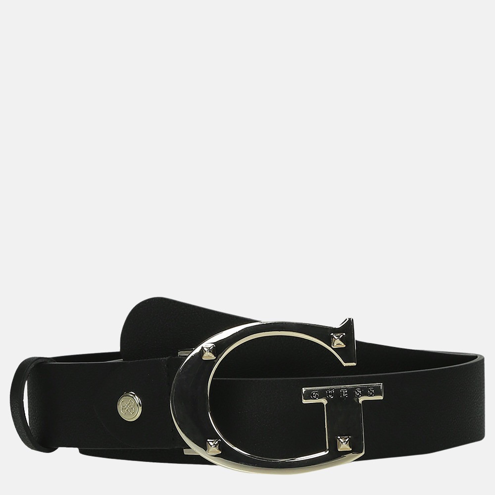 Guess Camilla riem 3.5 cm black bij Duifhuizen