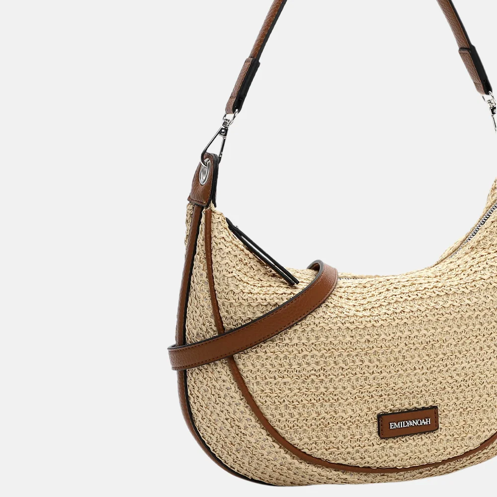 Emily & Noah Elda buideltas raffia sand bij Duifhuizen