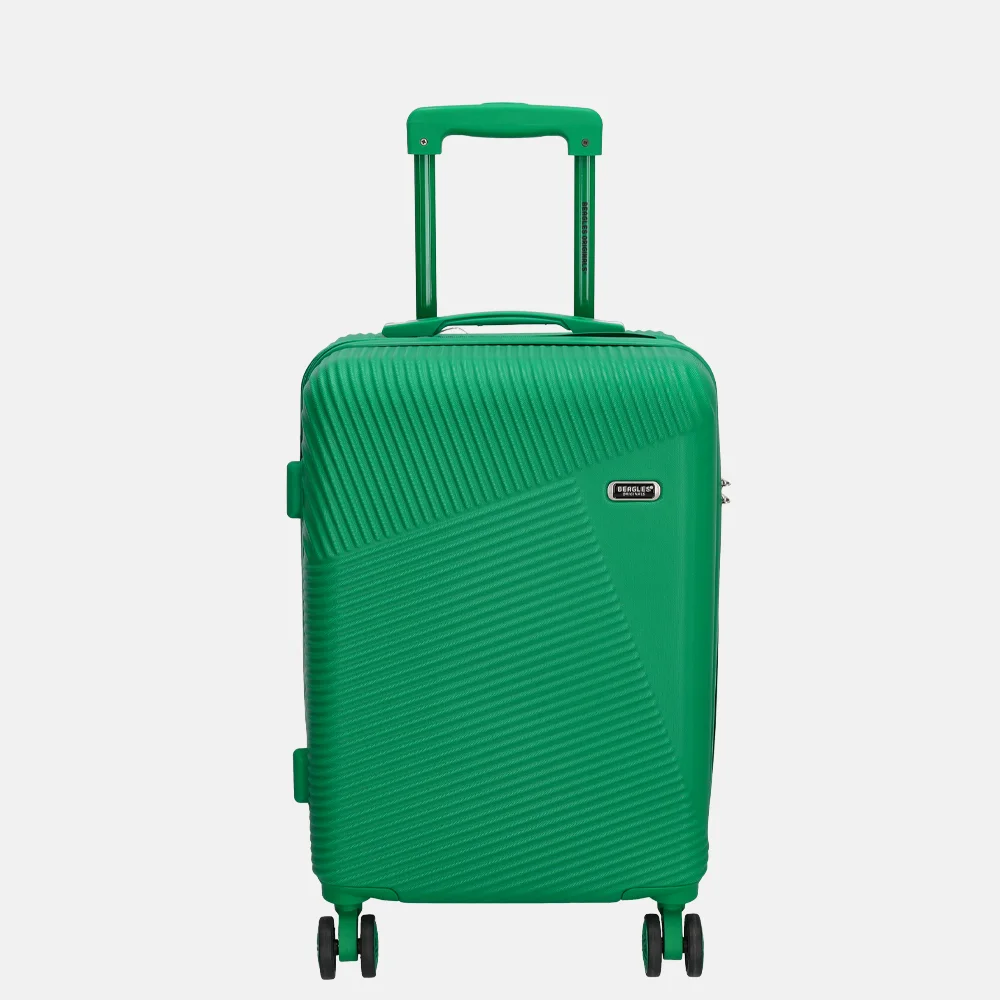 Beagles Originals spinner handbagage koffer 55 cm groen bij Duifhuizen
