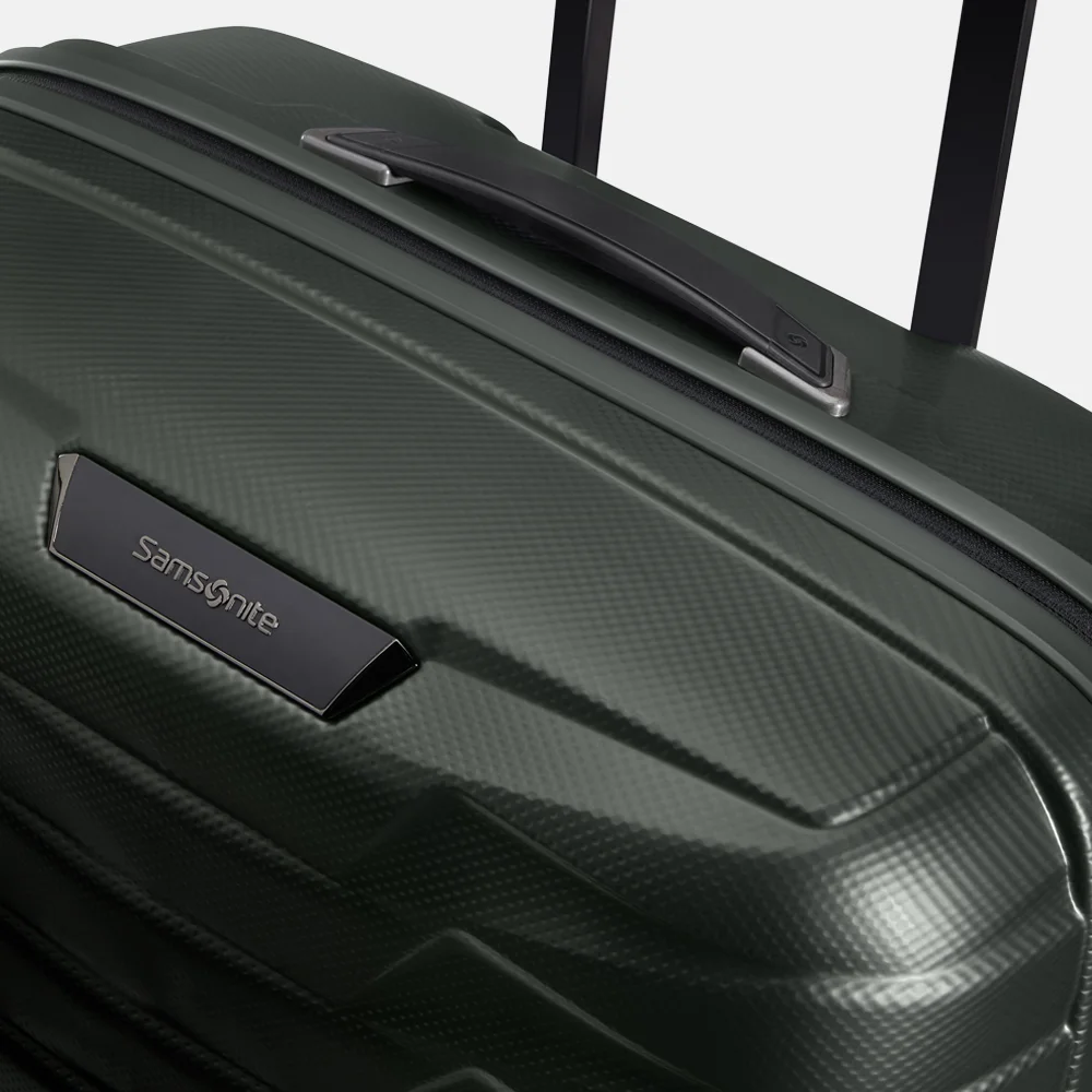 Samsonite Proxis spinner reiskoffer 81 cm matt climbing ivy bij Duifhuizen