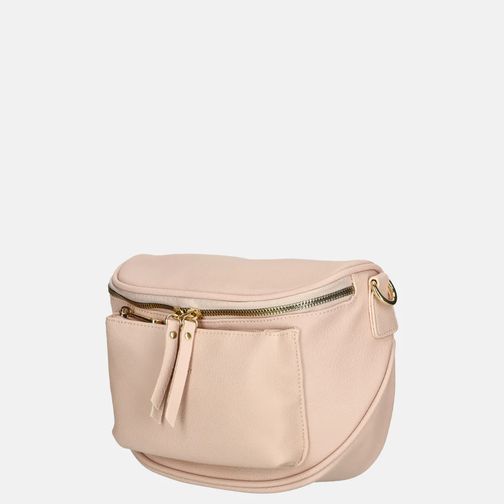 Firenze crossbody tas pink bij Duifhuizen