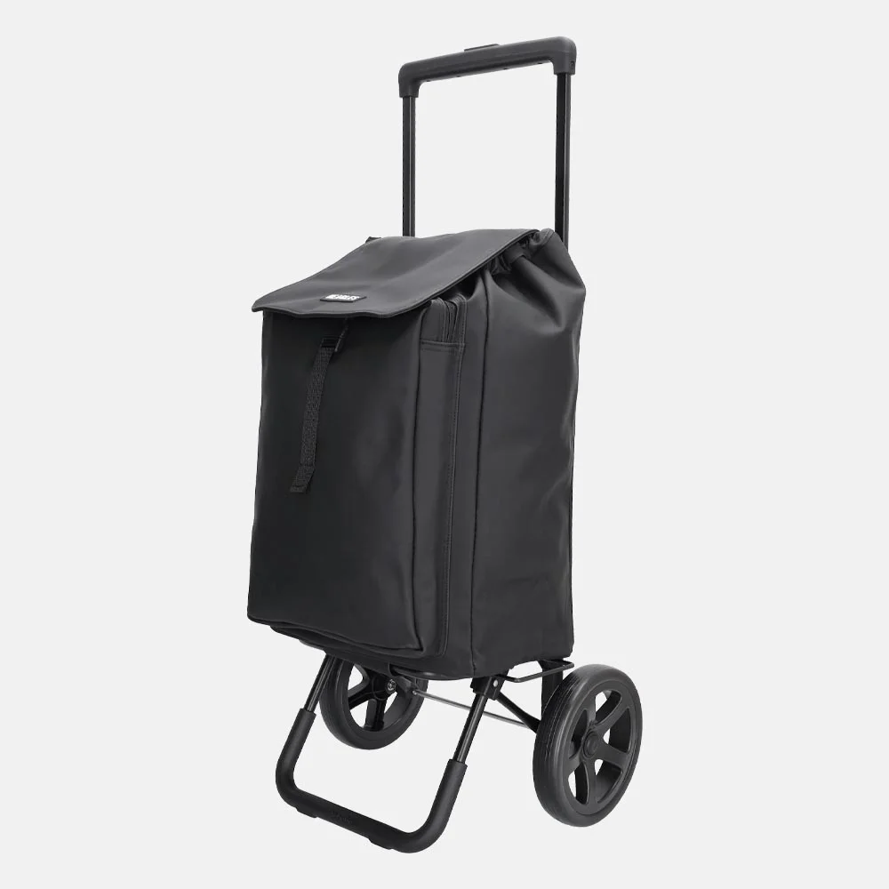 Beagles boodschappentrolley zwart bij Duifhuizen