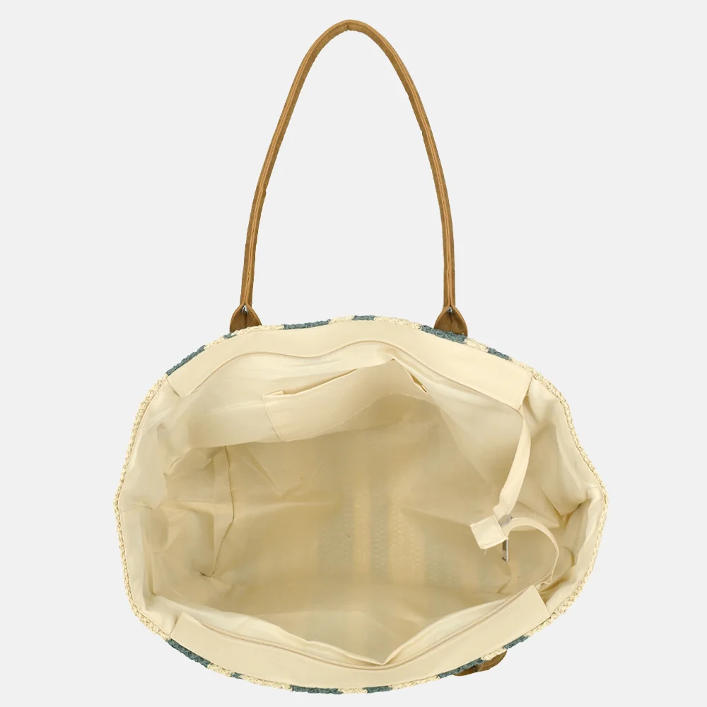Enrico Benetti Capri shopper L petrol bij Duifhuizen
