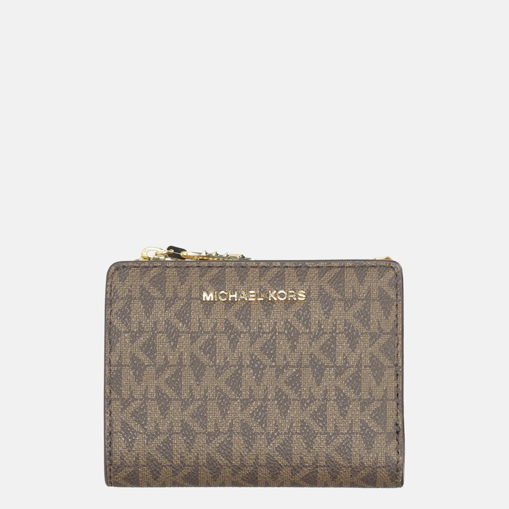 Michael Kors portemonnee brown/luggage bij Duifhuizen