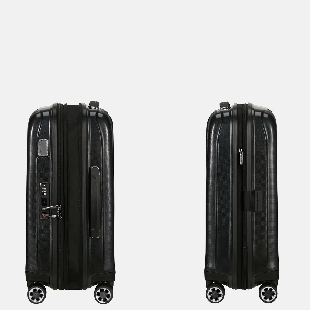 Samsonite Nexis spinner handbagage koffer 55 cm onyx black bij Duifhuizen