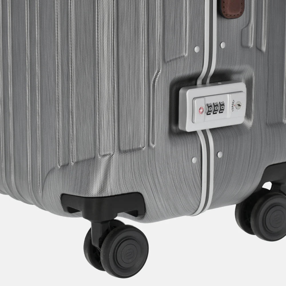 Piquadro reiskoffer 75 cm ncu nero bij Duifhuizen