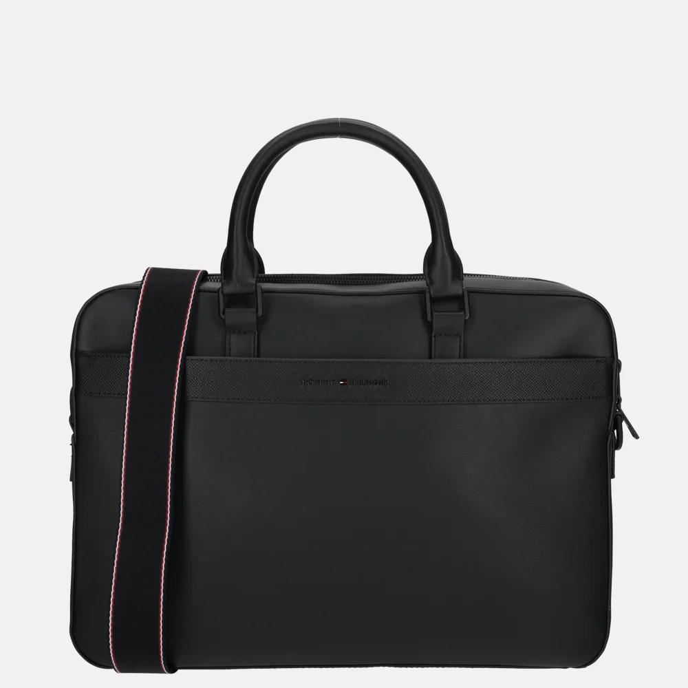 Tommy Hilfiger Corp laptoptas BDS black