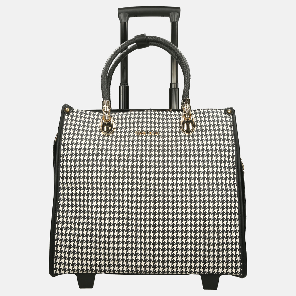 Olivia Lauren Emily business trolley ruitjes bij Duifhuizen