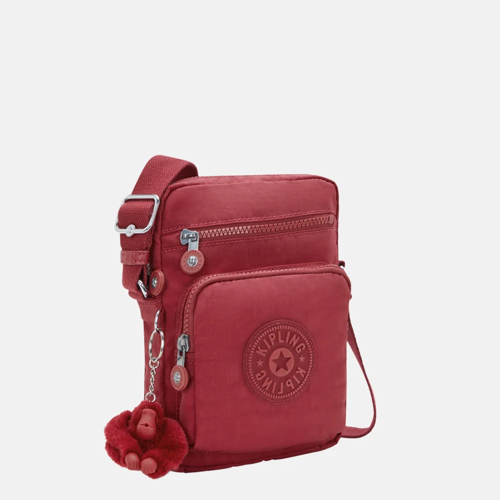 Kipling GUNNE telefoontas funky red bij Duifhuizen
