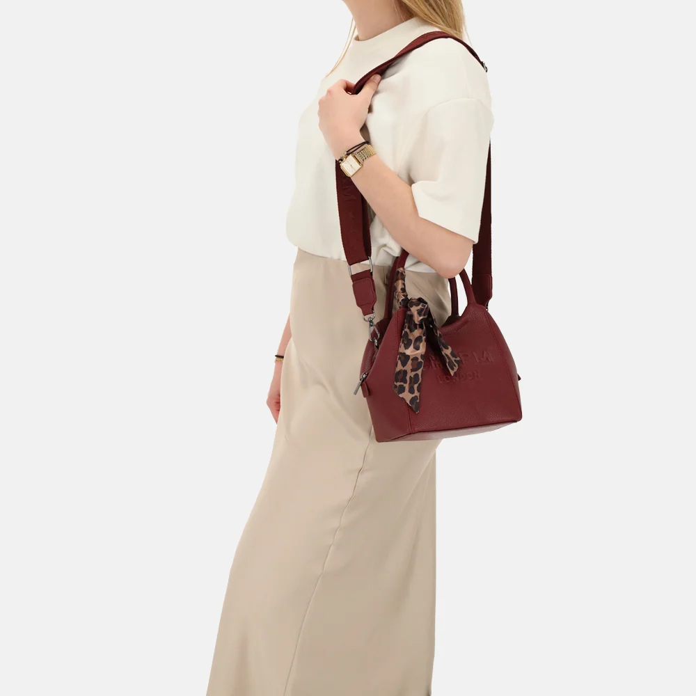 Charm London Bond street handtas S bordeaux bij Duifhuizen