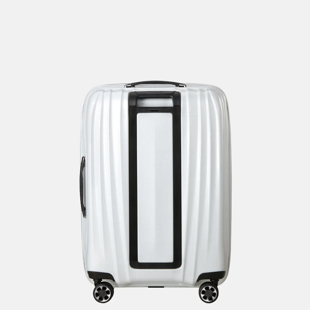 Samsonite Nexis Spinner Expandable reiskoffer 70 cm cotton white bij Duifhuizen