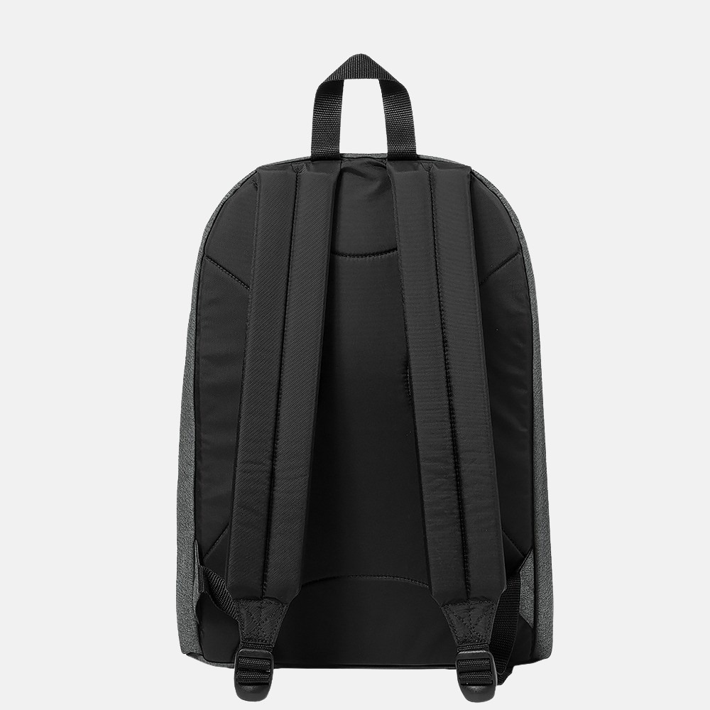 Eastpak Out Of Office rugzak 14 inch black denim bij Duifhuizen