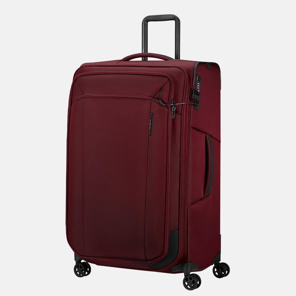 Samsonite Respark reiskoffer 79 cm burgundy bij Duifhuizen