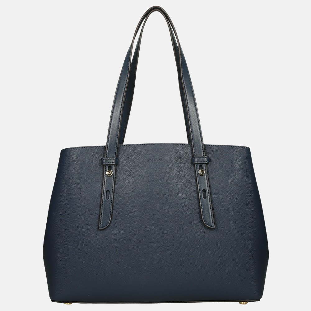Michael Kors Tote shopper M navy bij Duifhuizen