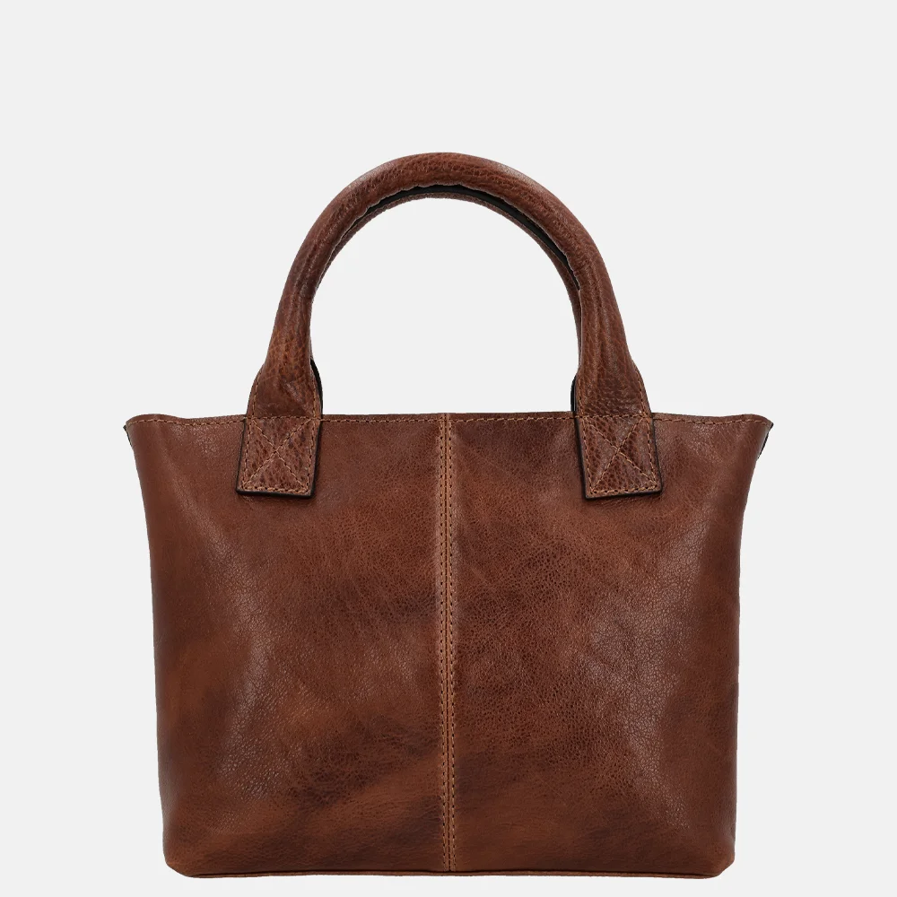 Hide & Stitches Discover handtas S brown bij Duifhuizen