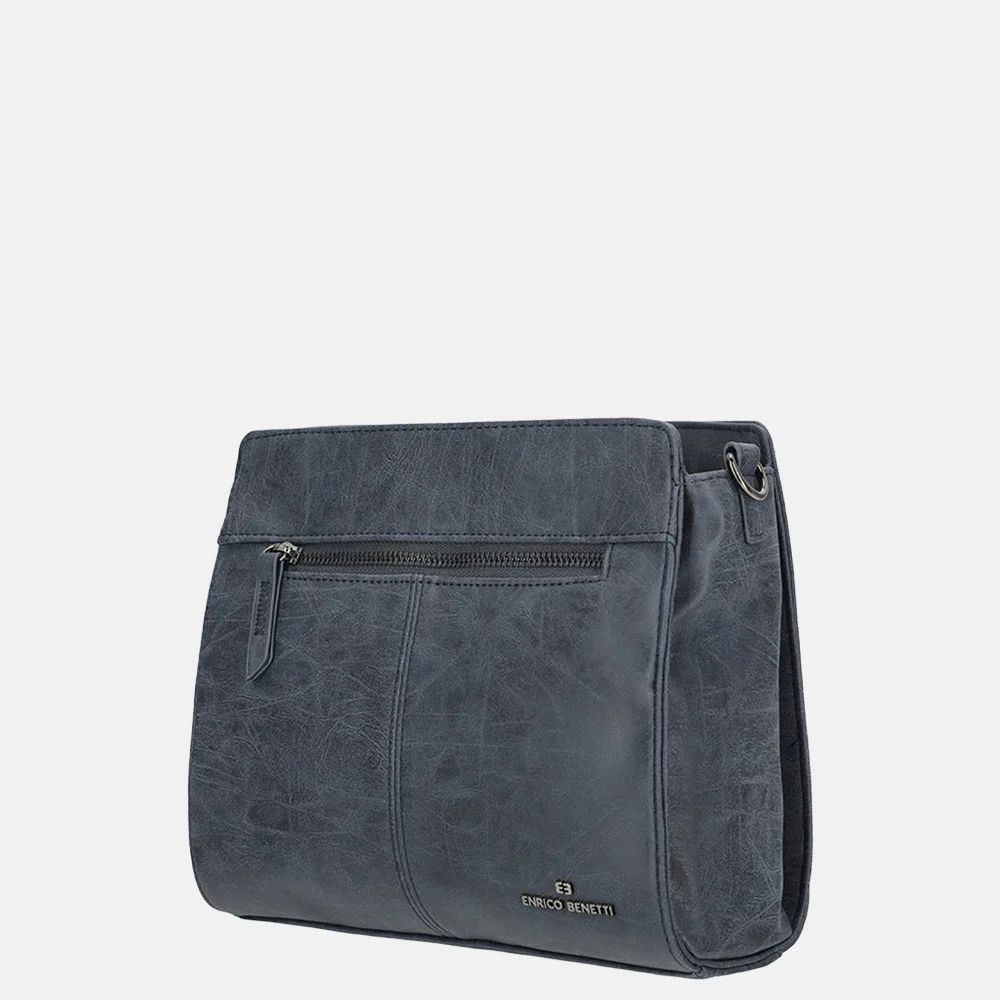 Enrico Benetti Stacey crossbody tas blauw bij Duifhuizen
