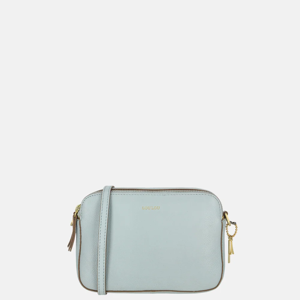 Loulou Essentiels Zoe crossbody tas blue aura