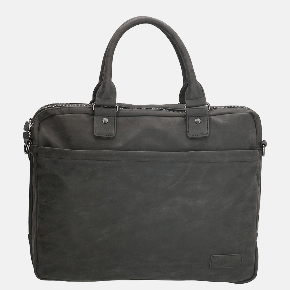 Enrico Benetti Madrid laptoptas 15 inch black bij Duifhuizen