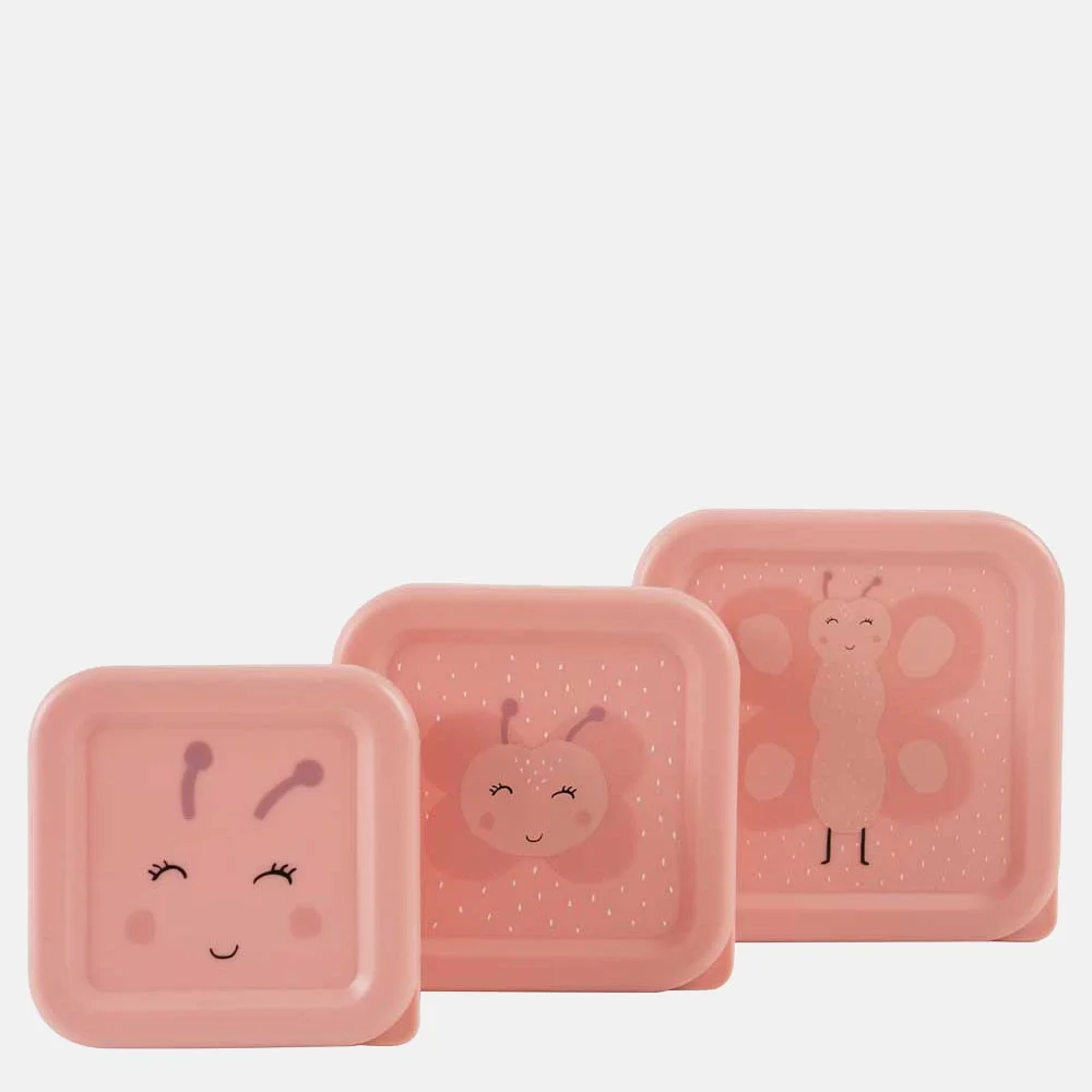 Trixie 3-delig  lunchbox Mrs. Butterfly bij Duifhuizen