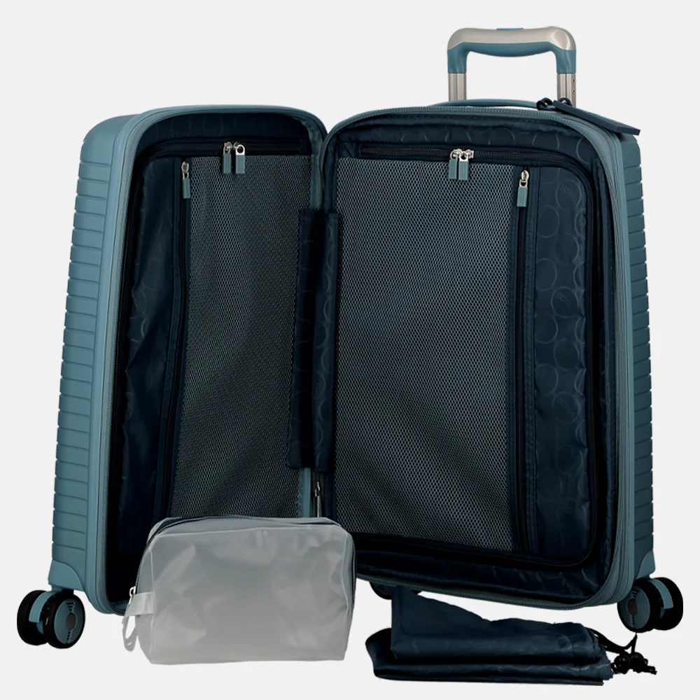 Jump Evae reiskoffer 76 cm expandable blueciel bij Duifhuizen