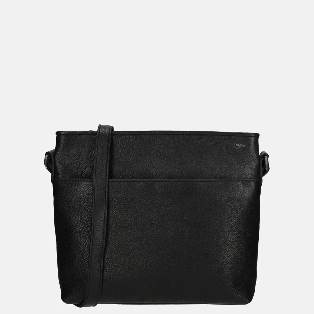 Berba Lucca schoudertas black bij Duifhuizen