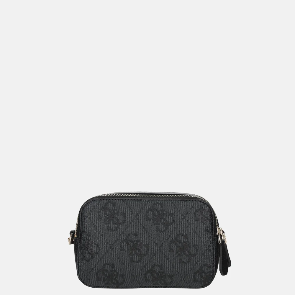 Guess Noelle II crossbody tas coal logo bij Duifhuizen