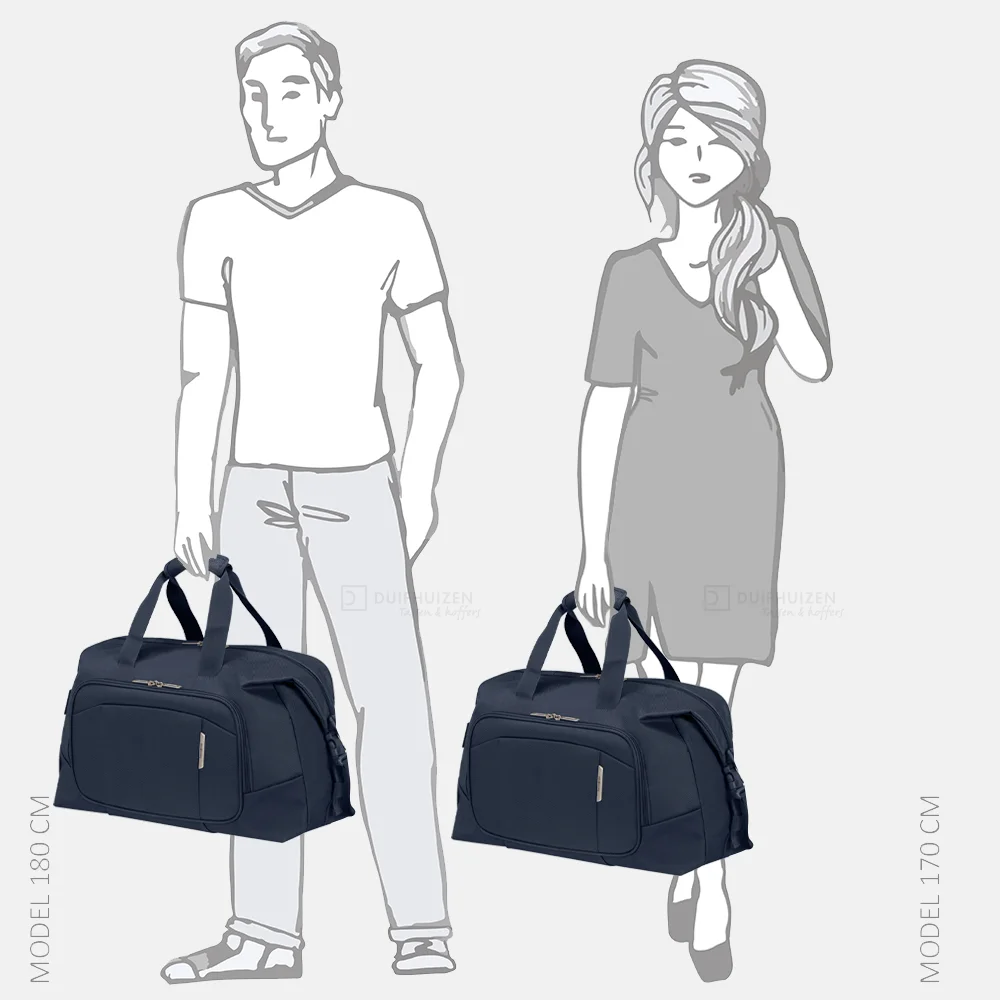 Samsonite Respark Overnight weekendtas midnight navy bij Duifhuizen