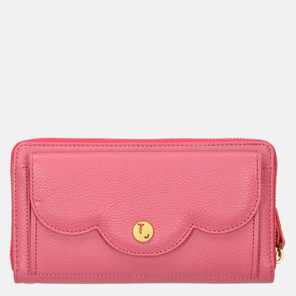 Loulou Essentiels Palm Springs SLB portemonnee rose bij Duifhuizen