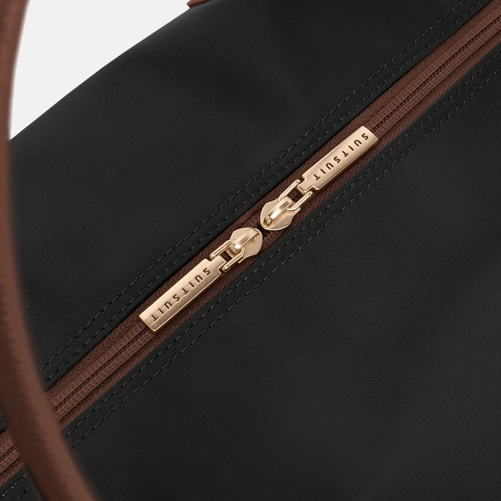 SUITSUIT Serenity Travel Tote weekendtas black olive bij Duifhuizen