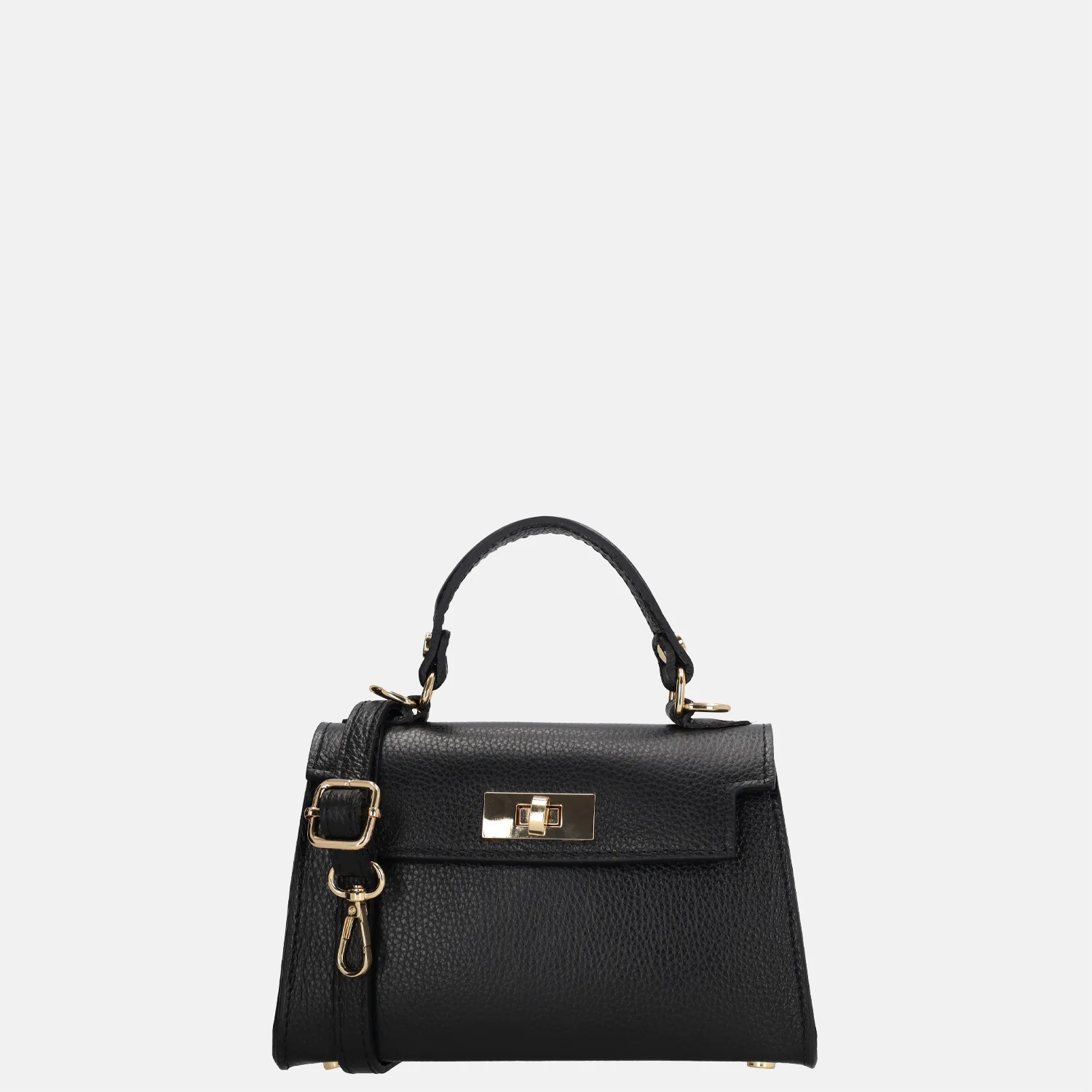 Charm London handtas S zwart bij Duifhuizen