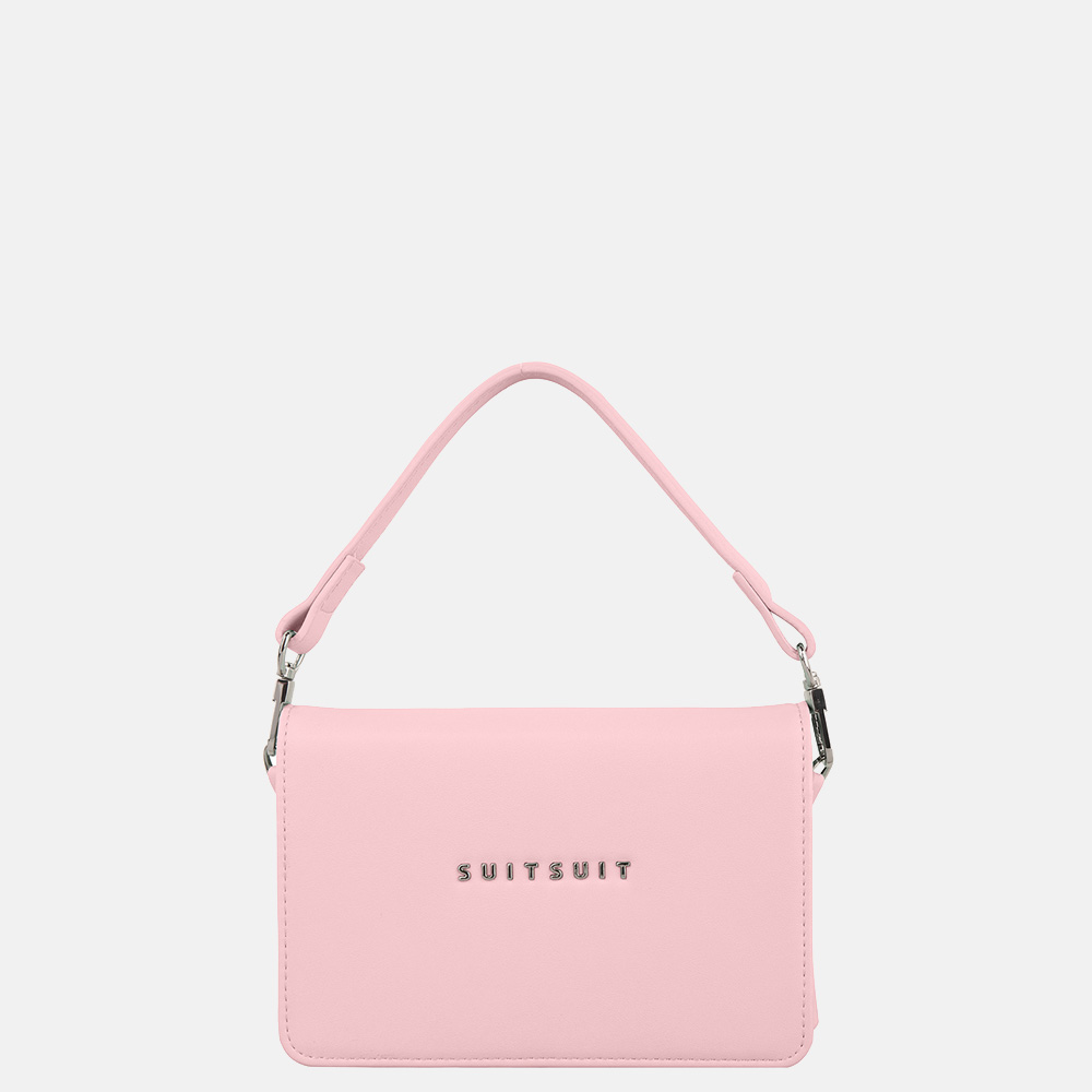 SUITSUIT Fabulous Fifties crossbody tas/handtas pink dust bij Duifhuizen