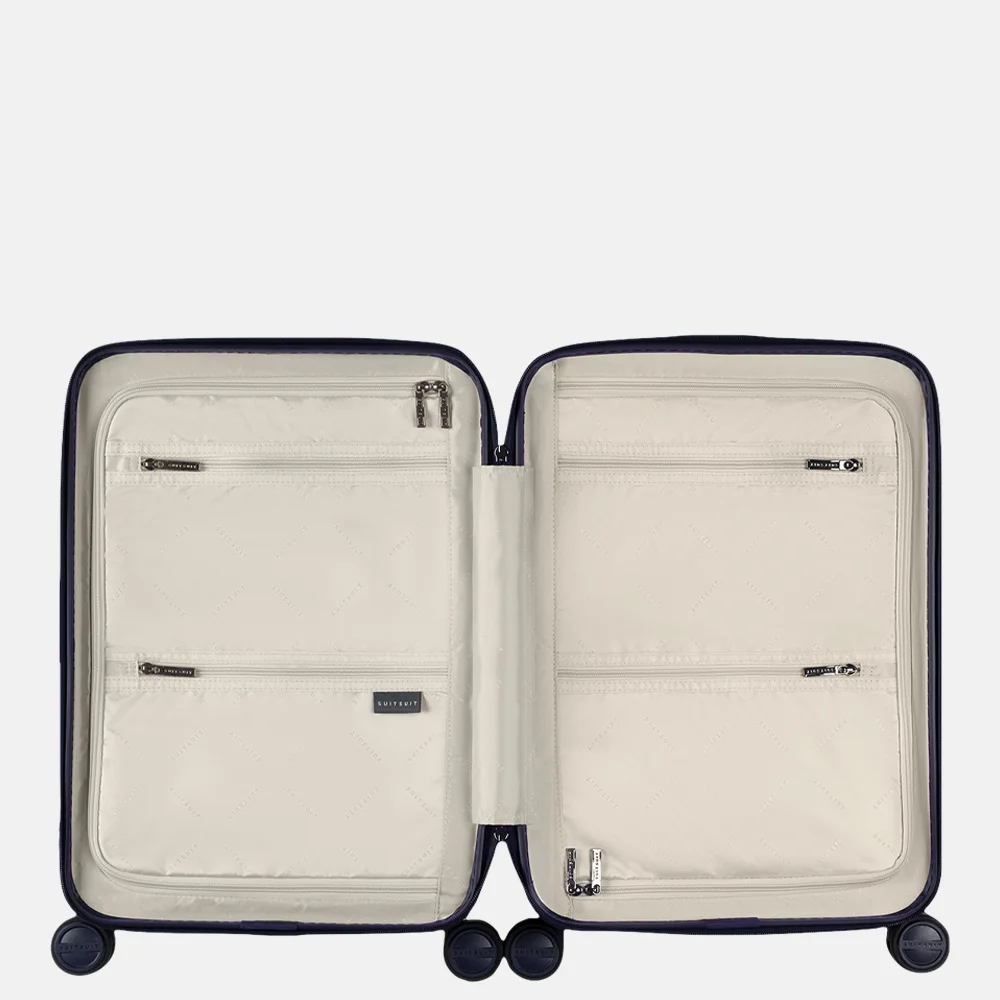 Suitsuit Mystique handbagage koffer 55 cm midnight blue bij Duifhuizen