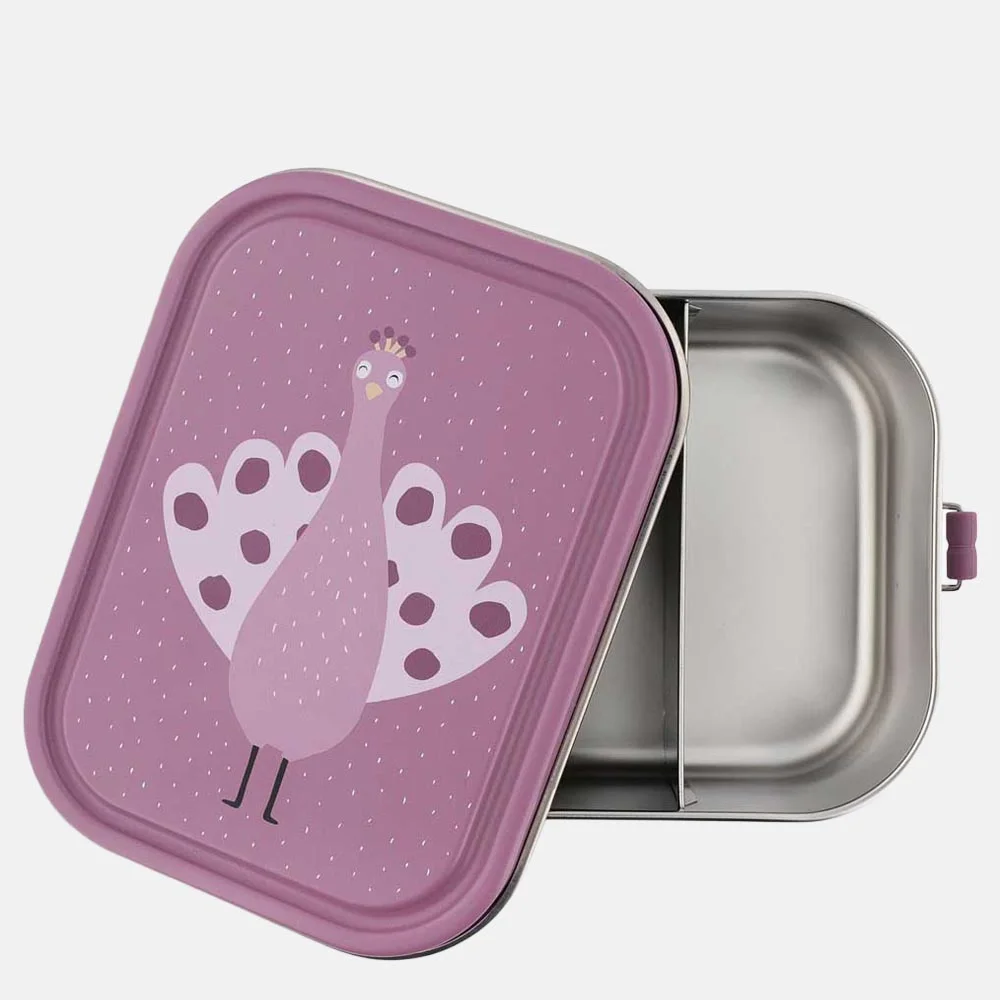 Trixie lunchbox large Mrs. Peacock bij Duifhuizen