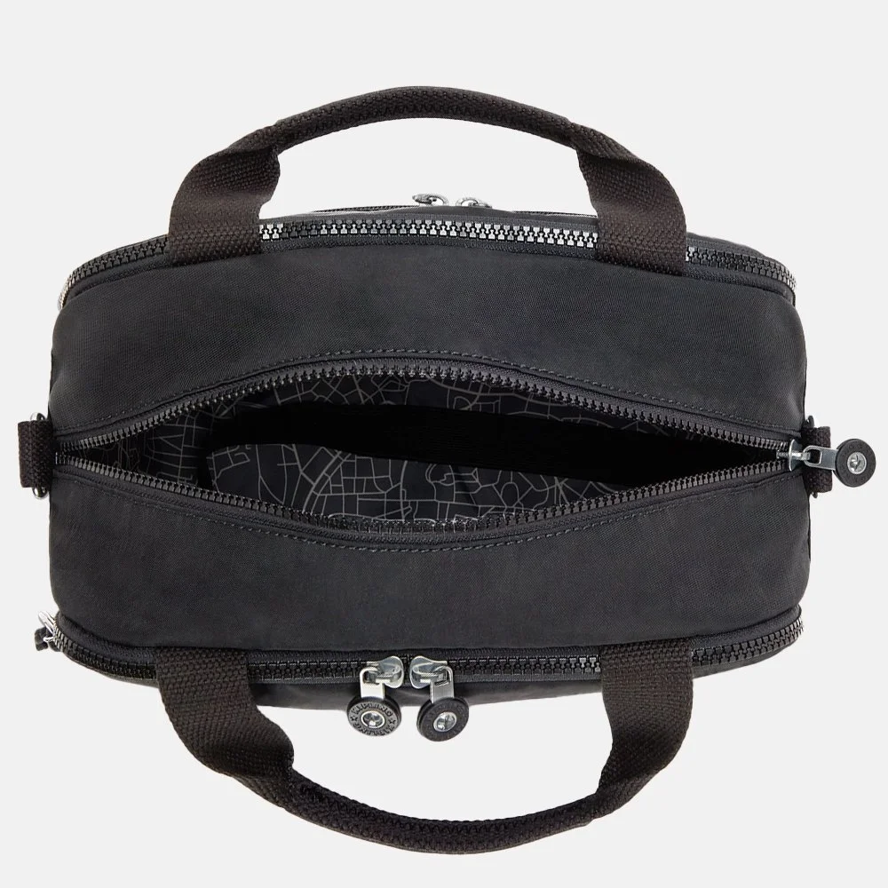 Kipling Palmbeach toilettas M black noir bij Duifhuizen