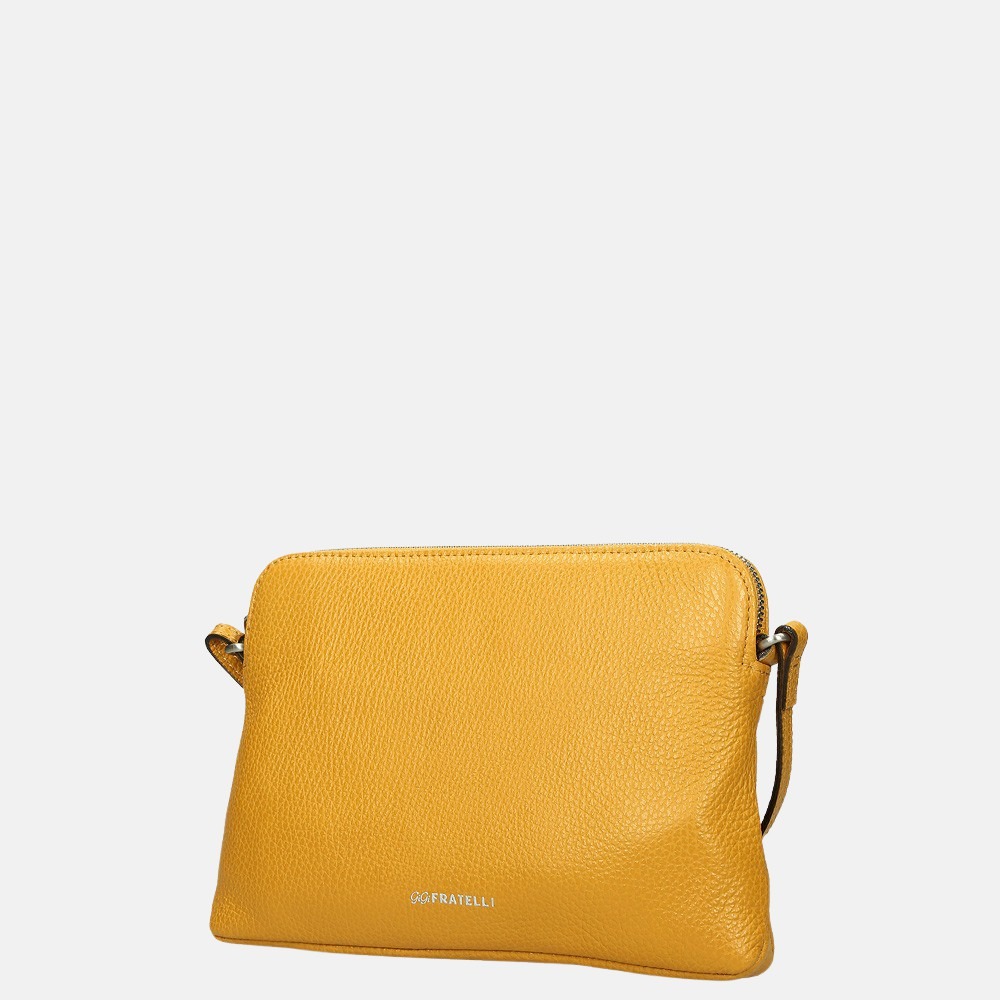 GiGi Fratelli Romance crossbody tas yellow gold bij Duifhuizen