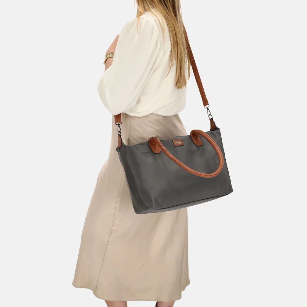 Charm London Buckingham shopper L olifant grijs bij Duifhuizen