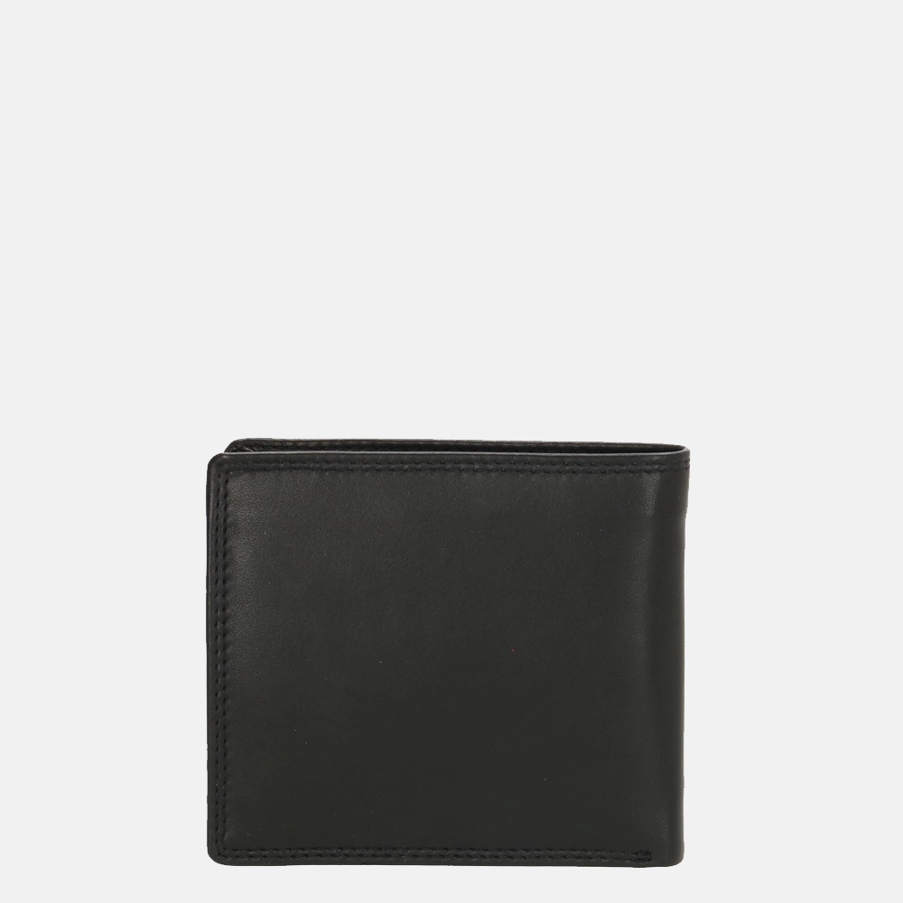 Gio Gini billfold black bij Duifhuizen