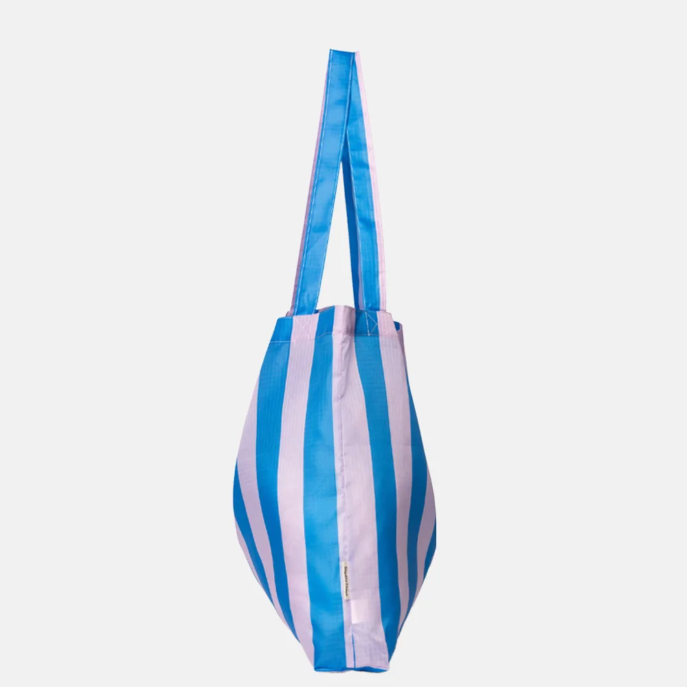 Studio Noos shopper Powder / Blue striped bij Duifhuizen