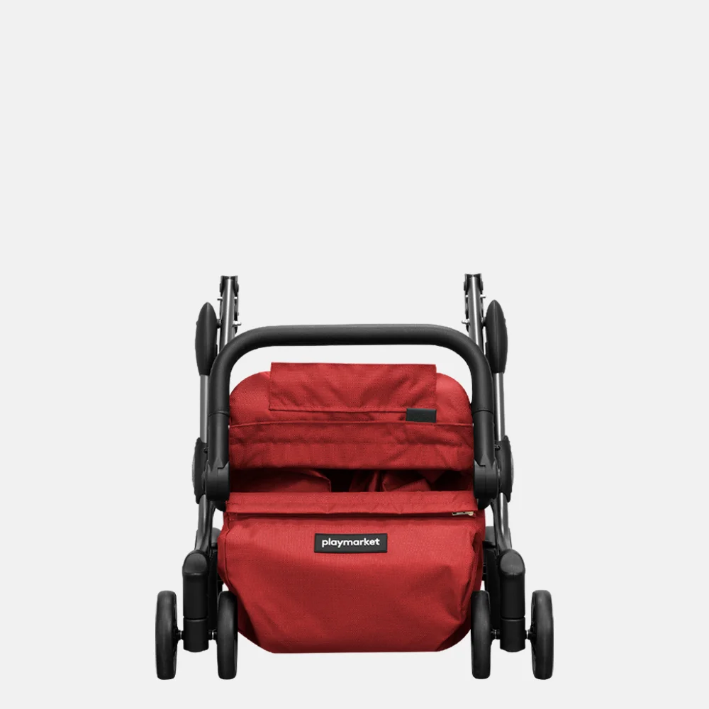Playmarket We Go boodschappenkar rood bij Duifhuizen