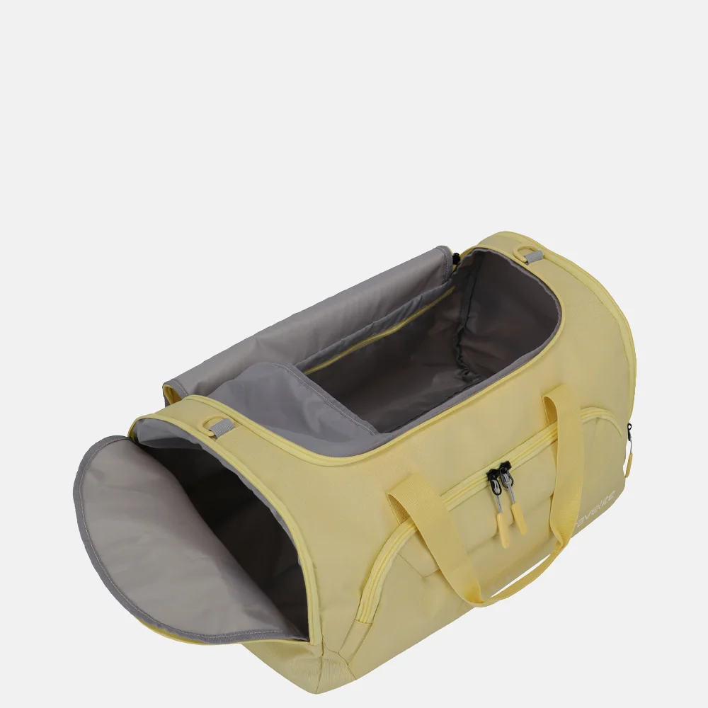 Travelite Duffle Kick Off reistas M yellow bij Duifhuizen