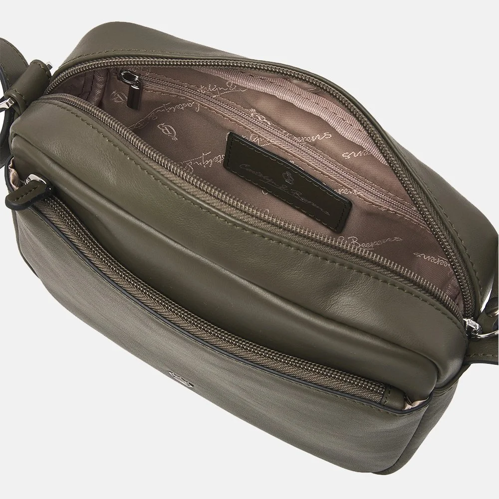 Castelijn en Beerens crossbody tas dark military bij Duifhuizen