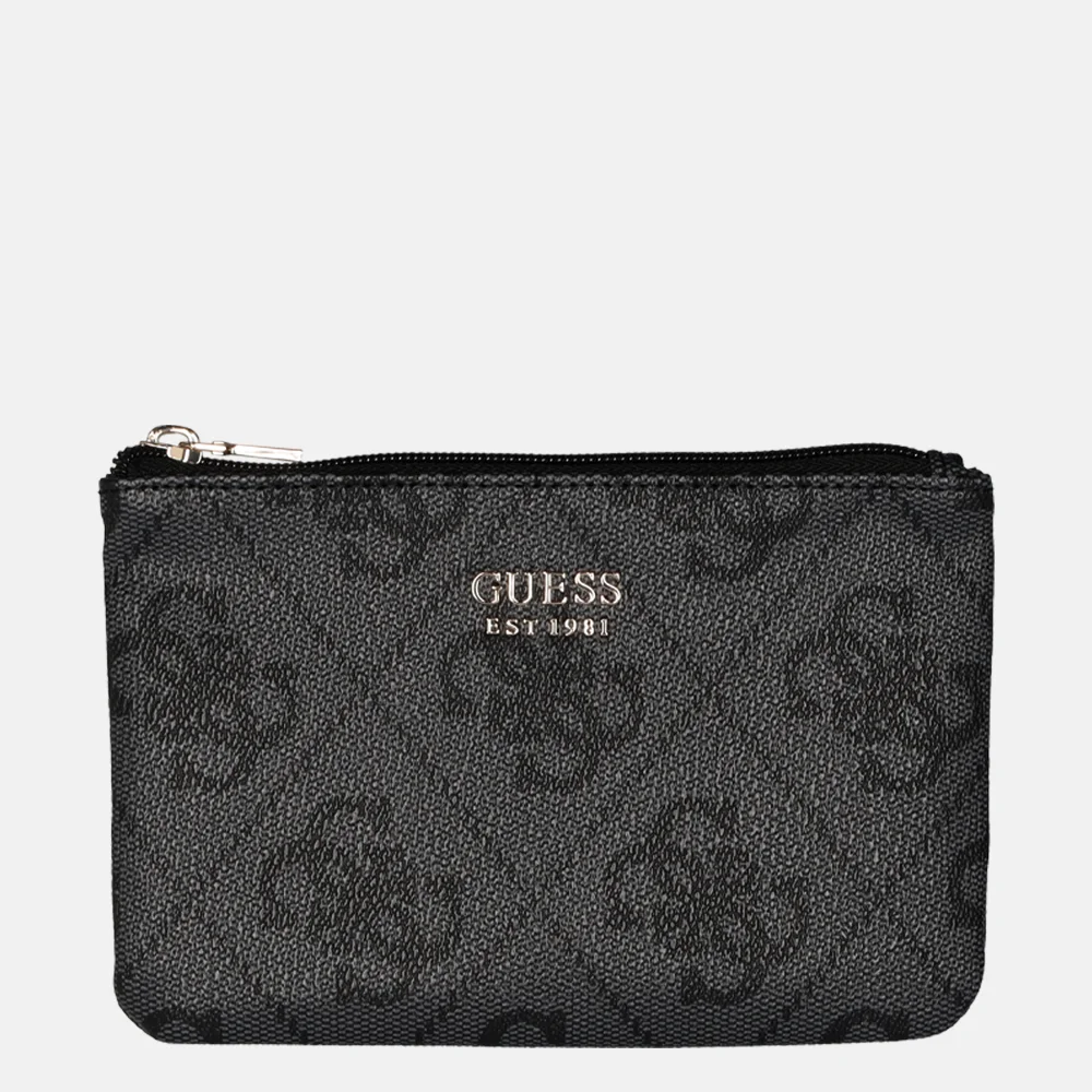 Guess Berta sieraden organizer en paspoort/pennenetui coal logo bij Duifhuizen
